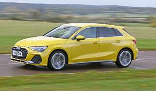 Audi A3 Sportback 35 TFSI - dynamic front angled