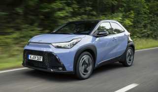 Toyota Aygo X Hybrid - front tracking 