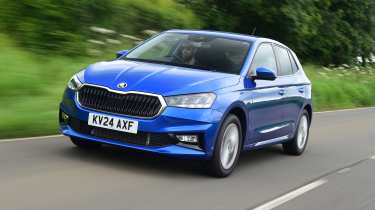Skoda Fabia - front tracking